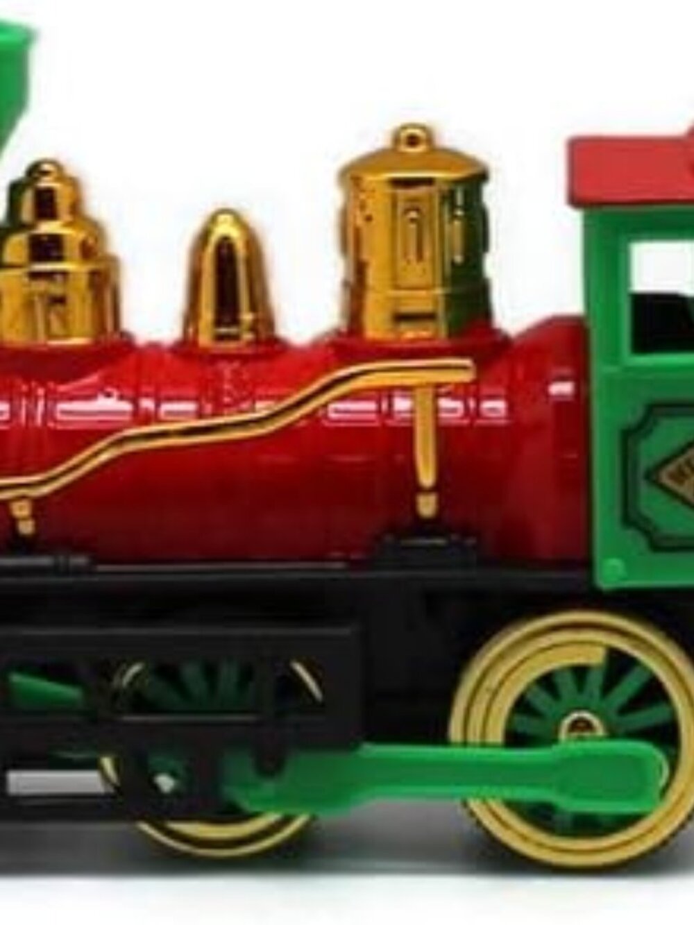 6" Long Steam Engine Pullback Action Red/Green